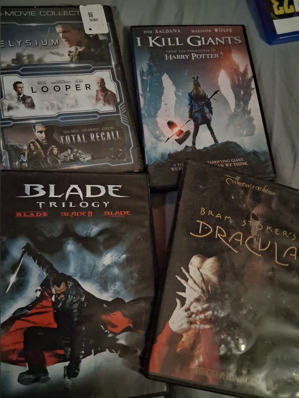 Movie DVD Collection - Black/Red Covers